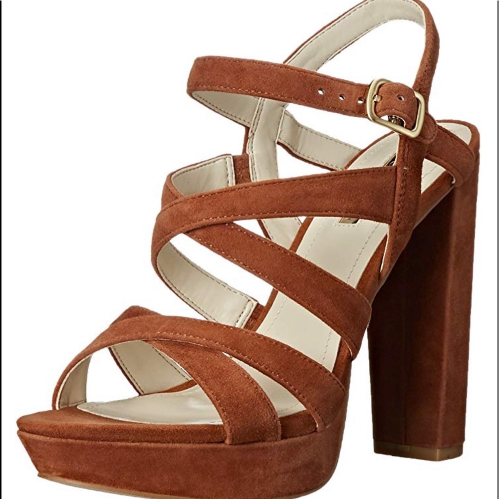 BCBGeneration Brown Strappy Sandals